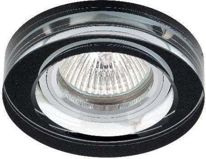 Picture of GREENLUX Faroform Crystal Black-R FF002011.0 oczko halogenowe MR16 1x50W GU5,3, transparentny/czarny