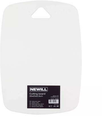 Attēls no Griesanas delitis plastmasas 35 x 25 x 0.5 cm balts 4744561014286