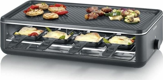 Picture of Grill elektryczny Severin Severin RG 2365 grill raclette 8 os. 1300 W Czarny