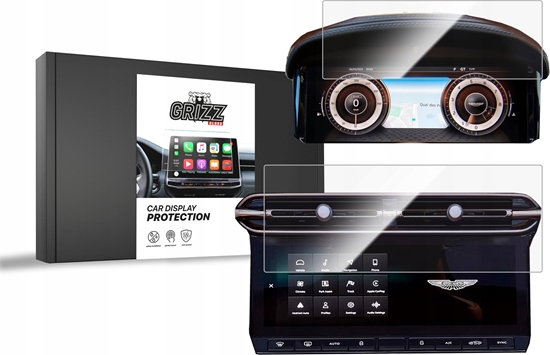 Изображение GrizzGlass Folia ceramiczna GrizzGlass CarDisplay Protection do Aston Martin DB12 2024 [2w1]
