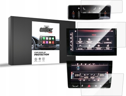 Изображение GrizzGlass Folia ceramiczna GrizzGlass CarDisplay Protection do Audi Q7 2019-2024 [3w1]