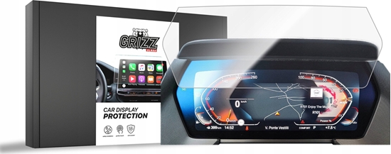 Изображение GrizzGlass Folia ceramiczna GrizzGlass CarDisplay Protection do BMW 2 G42 Live Cockpit 10,25" 2021-2024