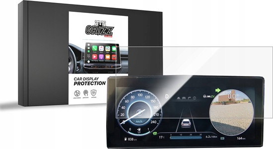 Изображение GrizzGlass Folia ceramiczna GrizzGlass CarDisplay Protection do Hyundai Tucson 10,25" Virtual Cockpit 2020-2024