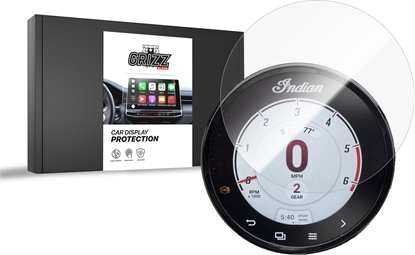 Изображение GrizzGlass Folia ceramiczna GrizzGlass CarDisplay Protection do Indian FTR R Carbon 4" 2022-2024