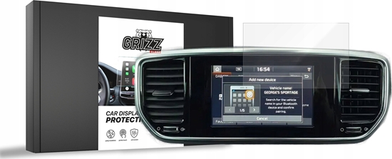 Изображение GrizzGlass Folia ceramiczna GrizzGlass CarDisplay Protection do Kia Sportage 4 7" 2018-2021