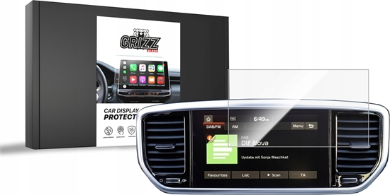 Изображение GrizzGlass Folia ceramiczna GrizzGlass CarDisplay Protection do Kia Sportage 4 8" 2015-2021
