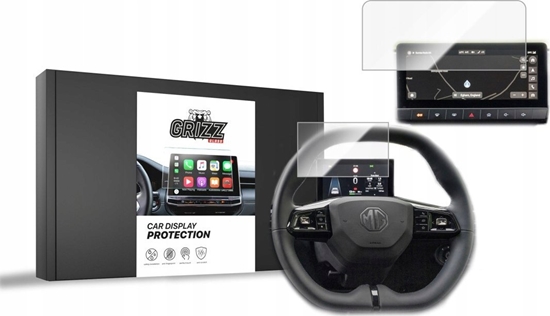 Изображение GrizzGlass Folia ceramiczna GrizzGlass CarDisplay Protection do Kia Sportage 5 GT Line 12,3" 2021-2024 [2w1]