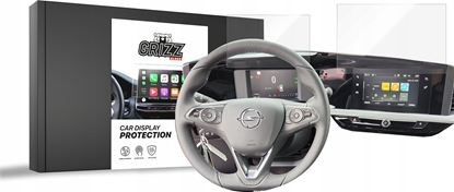 Изображение GrizzGlass Folia ceramiczna GrizzGlass CarDisplay Protection do Opel Mokka 2 7" 2021 [2w1]
