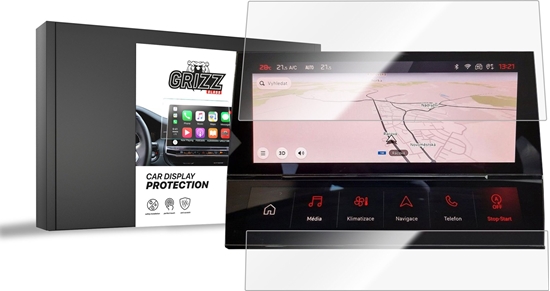 Изображение GrizzGlass Folia ceramiczna GrizzGlass CarDisplay Protection do Peugeot 408 2022 [2w1]