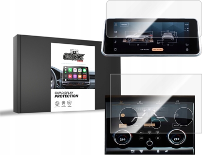 Изображение GrizzGlass Folia ceramiczna GrizzGlass CarDisplay Protection do Range Rover Evoque 2019-2023 [2w1]