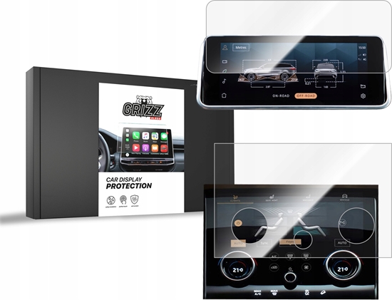 Изображение GrizzGlass Folia ceramiczna GrizzGlass CarDisplay Protection do Range Rover Evoque 2019-2023 [2w1]