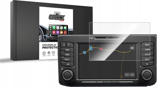 Изображение GrizzGlass Folia ceramiczna GrizzGlass CarDisplay Protection do Scania P 8"