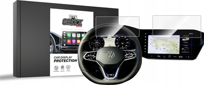 Изображение GrizzGlass Folia ceramiczna GrizzGlass CarDisplay Protection do Volkswagen VW Touareg Discover Premium [2w1]