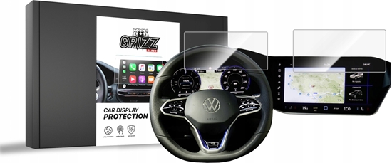 Изображение GrizzGlass Folia ceramiczna GrizzGlass CarDisplay Protection do Volkswagen VW Touareg Discover Premium [2w1]
