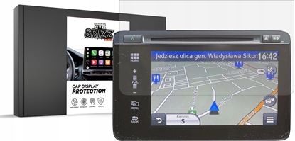 Attēls no Etui do nawigacji GrizzGlass Folia matowa CarDisplay Protection do Honda Jazz 4 7 cali 2017-2020