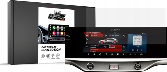 Изображение GrizzGlass Folia matowa GrizzGlass CarDisplay Protection do Jaguar I-Pace 2022