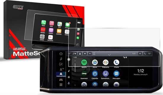 Изображение GrizzGlass Folia matowa GrizzGlass CarDisplay Protection do Jeep Wrangler 12,3" 2024