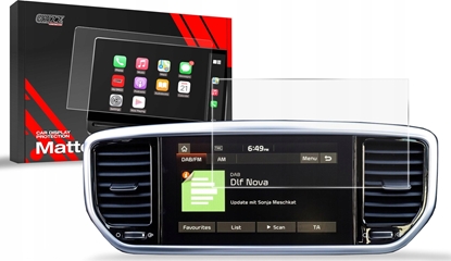 Attēls no GrizzGlass Folia matowa GrizzGlass CarDisplay Protection do Kia Sportage 4 8" 2015-2021