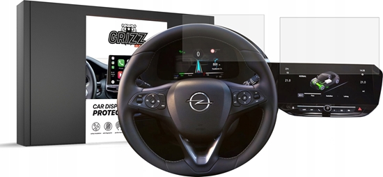 Изображение GrizzGlass Folia matowa GrizzGlass CarDisplay Protection do Opel Corsa F 10" 2020-2024 [2w1]