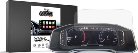 Изображение GrizzGlass Folia matowa GrizzGlass CarDisplay Protection do Volkswagen T-Cross Digital Cockpit 8" 2023