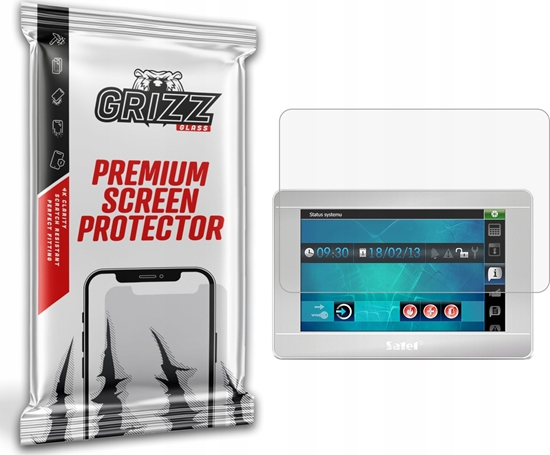 Picture of GrizzGlass Folia matowa GrizzGlass PaperScreen do manipulatora alarmowego Satel INT-TSI-SSW 7"