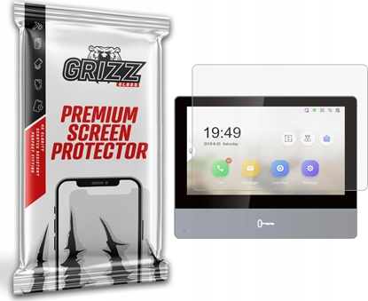 Изображение GrizzGlass Folia matowa GrizzGlass PaperScreen do wideodomofonu HIKVISION DS-KIS703-P/KIT-D2-PL703 7"