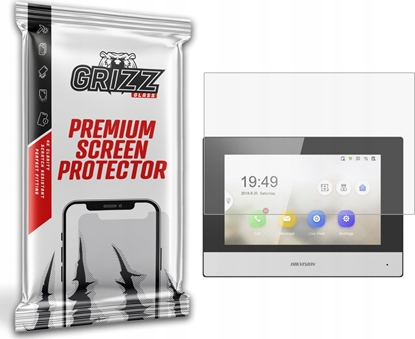 Изображение GrizzGlass Folia matowa GrizzGlass PaperScreen do wideodomofonu HIKVISION IKIT-D4-PL302 7"