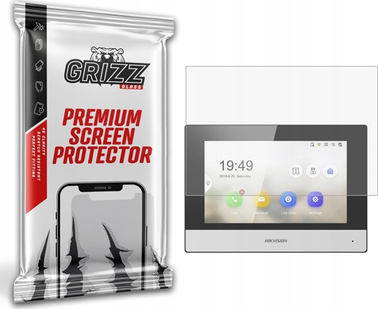 Изображение GrizzGlass Folia matowa GrizzGlass PaperScreen do wideodomofonu HIKVISION IKIT-D4-PL302 7"