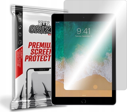 Изображение GrizzGlass Szko hybrydowe Grizz Apple iPad 9.7 2017/2018 (5. i 6. generacji)