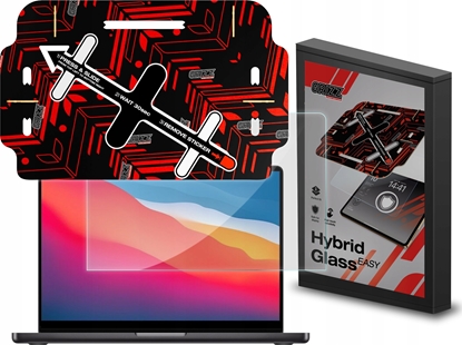 Attēls no GrizzGlass Szko hybrydowe GrizzGlass HybridGlass Easy do Apple MacBook Air 13" 2020