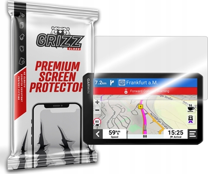 Attēls no GrizzGlass Szko hybrydowe GrizzGlass HybridGlass Garmin dezlCam LGV710