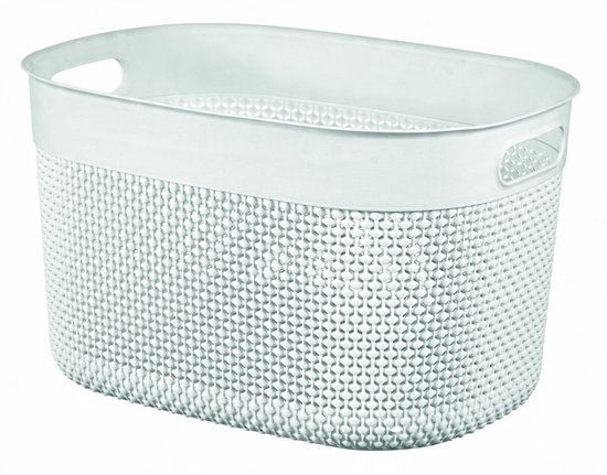 Picture of Grozs Filo L 18L 38x28x22cm balts 3253924839769