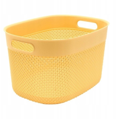 Attēls no Grozs Filo L 18L 38x28x22cm dzeltens 3253924839646