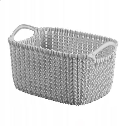 Attēls no Grozs Knit XS taisnsturis 3L 25x18x14cm gaisi peleks 3253924849669