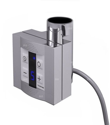 Attēls no Grzaka KTX 4 chrom z elementem grzejnym z maskownic 400W