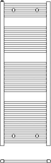 Picture of GRZEJNIK azienkowy B20-S 1511x490 KERMI 545W