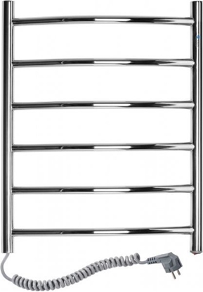 Attēls no Grzejnik azienkowy Navin Electric towel dryer Navin Camelia 480x600, chrome, 10-007120-4860, (cable on the left)