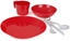 Изображение GSI Outdoors Zestaw naczy Cascadian 1 Person Table Set Red (77311)