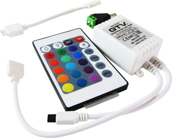 Picture of GTV Kontroler LED RGB mini pilot 12/24V (LD-KONMINI-RGB)