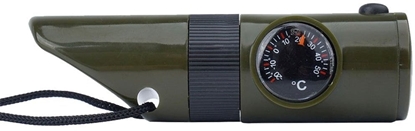 Attēls no Gwizdek survivalowy Mil-Tec 6w1 - Zielony 16328401