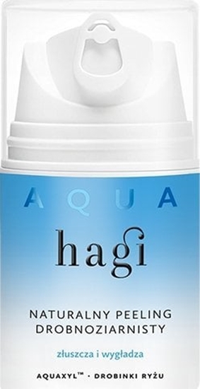 Изображение Hagi Hagi, AQUA agodny peeling z drobinkami ryu, 50 ml
