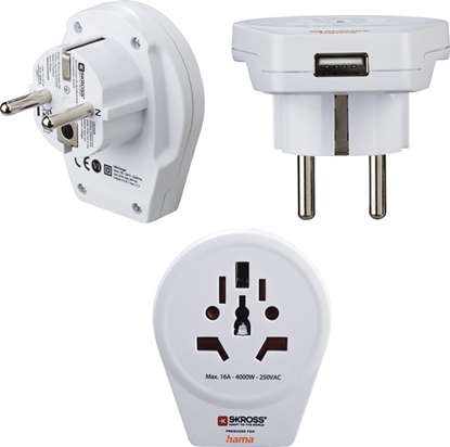 Изображение Hama ADAPTER PODRÓNY "WORLD TRAVEL USB"