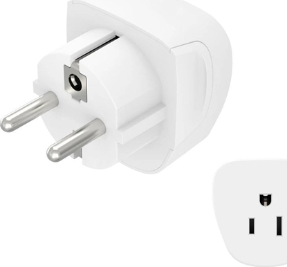 Изображение Hama Adapter Podróny Basic Gniazdo USA -> Wtyk EU