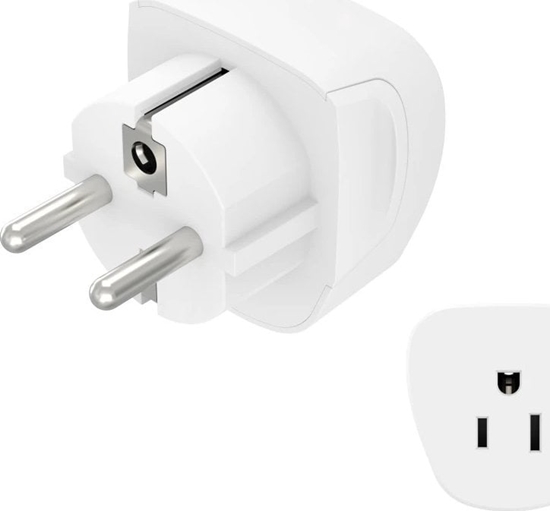 Изображение Hama Adapter Podróny Basic Gniazdo USA -> Wtyk EU
