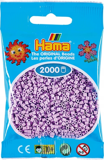 Picture of Hama Beads Hama mini perler pastel lilla