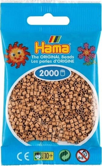 Picture of Hama Beads Hama mini perler tan