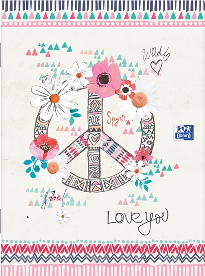 Picture of Hamelin Zeszyt Oxford A5 60 kartek kratka Boho