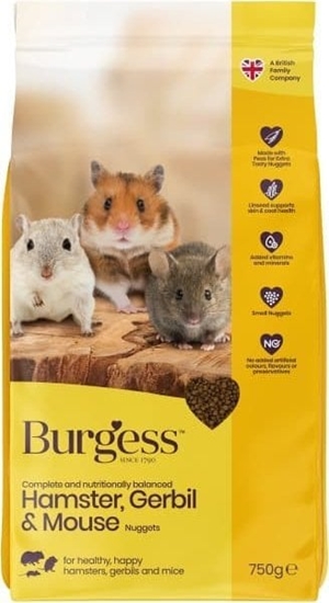 Picture of Hamster gerbil & mouse 750 g