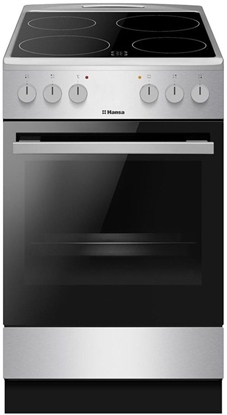 Attēls no Kuchenka AEG Hansa 62 L szeroko 50 cm stali nierdzewnej - Pyta elektryczna z ceramiczn powierzchni