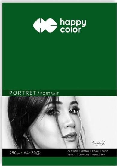 Изображение Happy Color Blok PORTRET, Art., A4, 20 ark, 250g, Happy Color